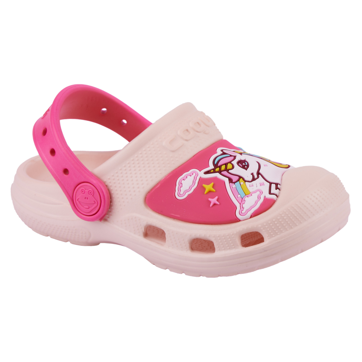 Coqui pantofle Maxi dětské růžové Fusakle