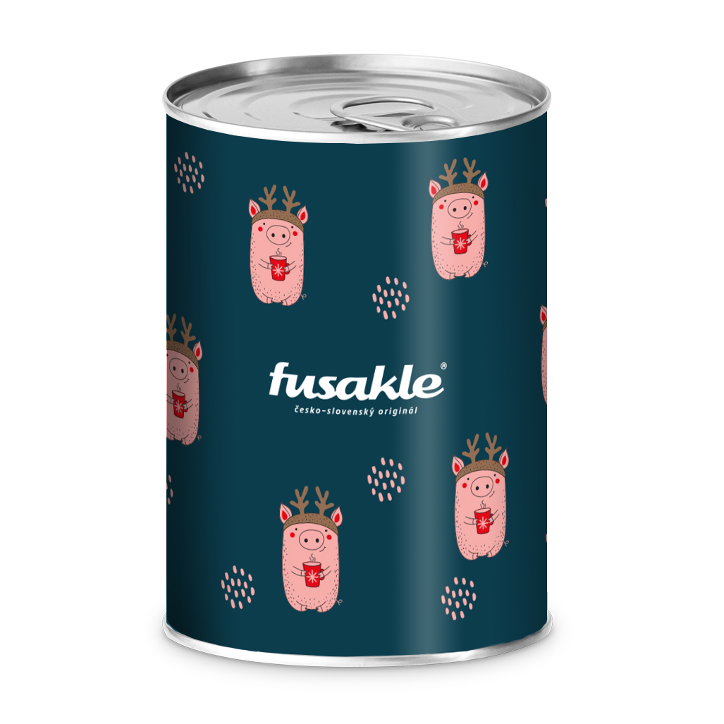 Konzerva Prasiatko v zime