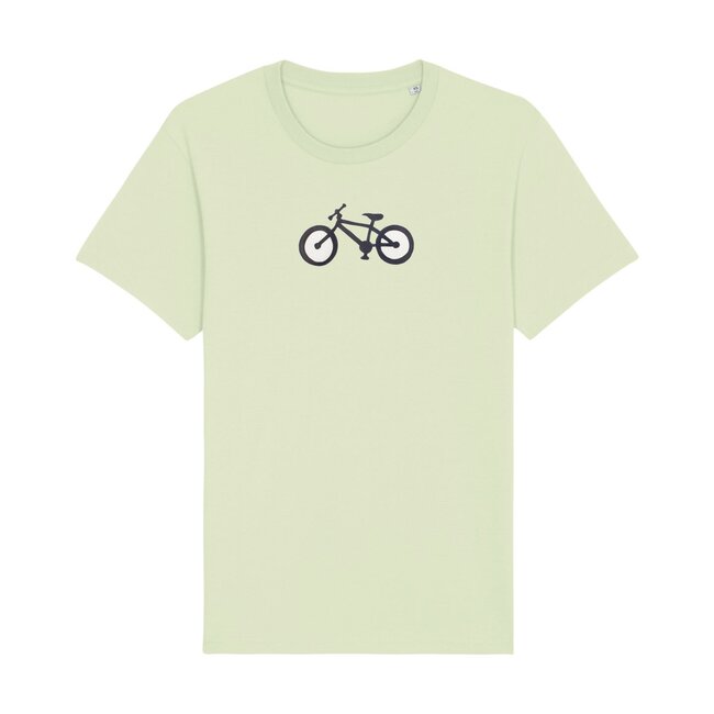 T1827 tričko pískacie bicykel svetlo zelena 1