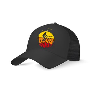 0155 Siltovka Biker cierna s logom