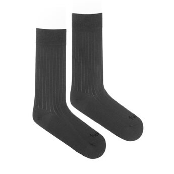 Ponožky Žebro šedé
