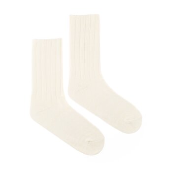 Ponožky Diabetické na křečové žíly bílé