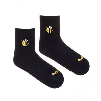 Tříčtvrteční ponožky Včela