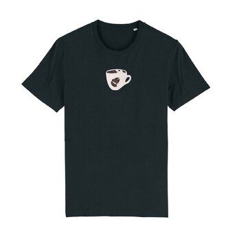 Quietschendes T-Shirt, Kaffee