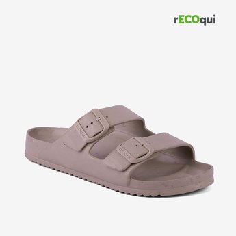 Dámské pantofle COQUI KONG Eco světle hnědé