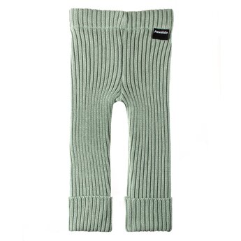 Detské pletené legíny Fusakle MERINO mint