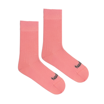 Ponožky Žebro růžové