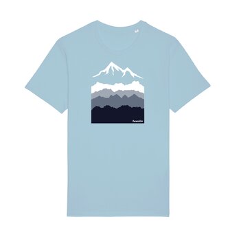 Tričko Tatry Kriváň bledě modré