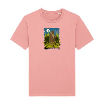 Tričko Svišť tatranský rúžové
