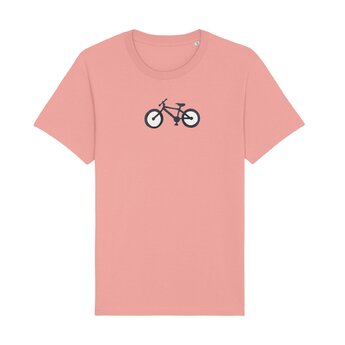 Tričko Pískacie bicykel ružové