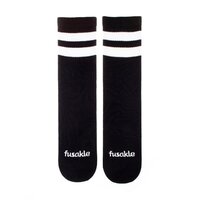 3-pack ponožiek Šport pásik čierne | Fusakle