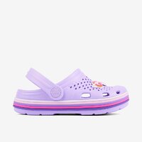 Detské clogsy COQUI LINDO Rainbow fialové + amulet