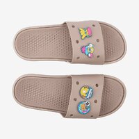 Pánske šľapky COQUI SPEEDY sivohnedé + amulety | Fusakle