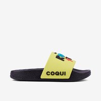 Detské šľapky COQUI RUKI Rock Star citrus