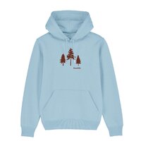 FSKL mikina stromy sky blue
