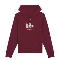 FSKL mikina urban karluv most burgundy