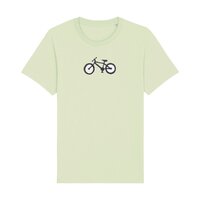 T1827 tričko pískacie bicykel svetlo zelena 1