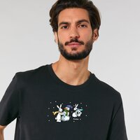 T2236 Tricko Bob a Bobek v zime cierne 3